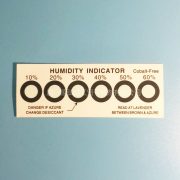 Humidity indicator card